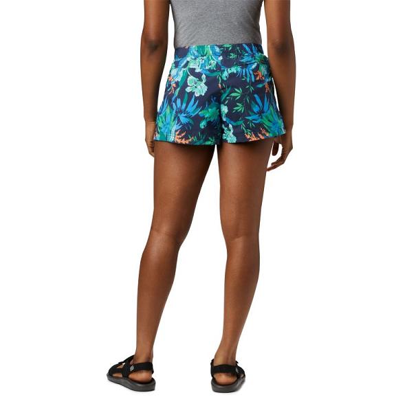 Columbia Sandy River II Shorts Blue For Women's NZ49721 New Zealand